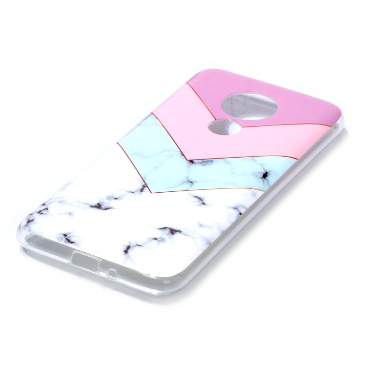 For Motorola Moto G7 Power Coloured Drawing Pattern IMD Workmanship Soft TPU Protective Case