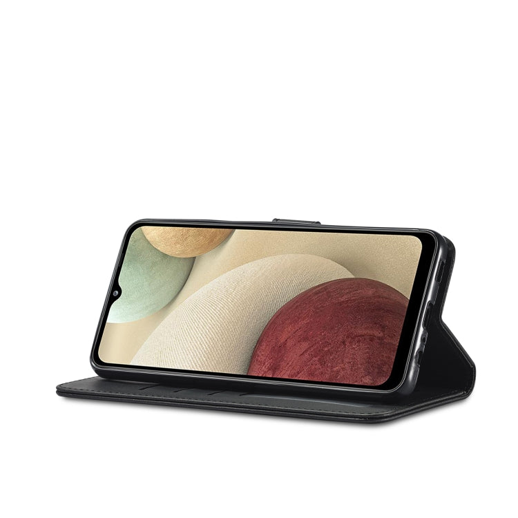 For Samsung Galaxy M53 5G LC.IMEEKE Calf Texture Leather Phone Case
