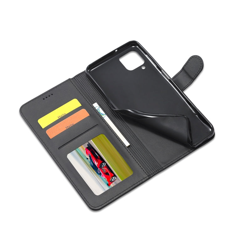 For Samsung Galaxy M53 5G LC.IMEEKE Calf Texture Leather Phone Case