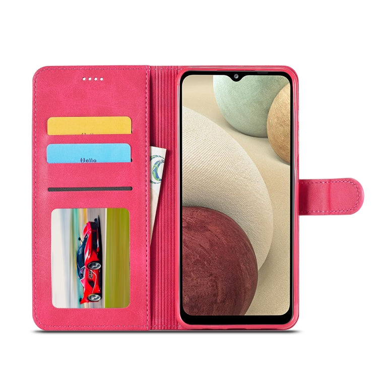 For Samsung Galaxy M53 5G LC.IMEEKE Calf Texture Leather Phone Case
