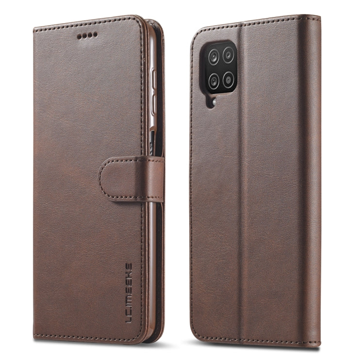 For Samsung Galaxy M53 5G LC.IMEEKE Calf Texture Leather Phone Case