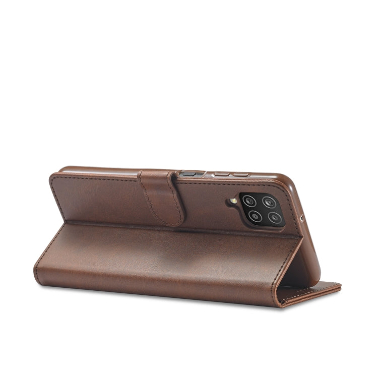 For Samsung Galaxy M53 5G LC.IMEEKE Calf Texture Leather Phone Case