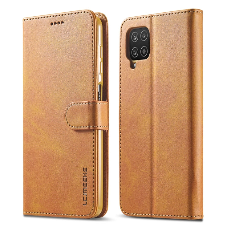 For Samsung Galaxy M53 5G LC.IMEEKE Calf Texture Leather Phone Case