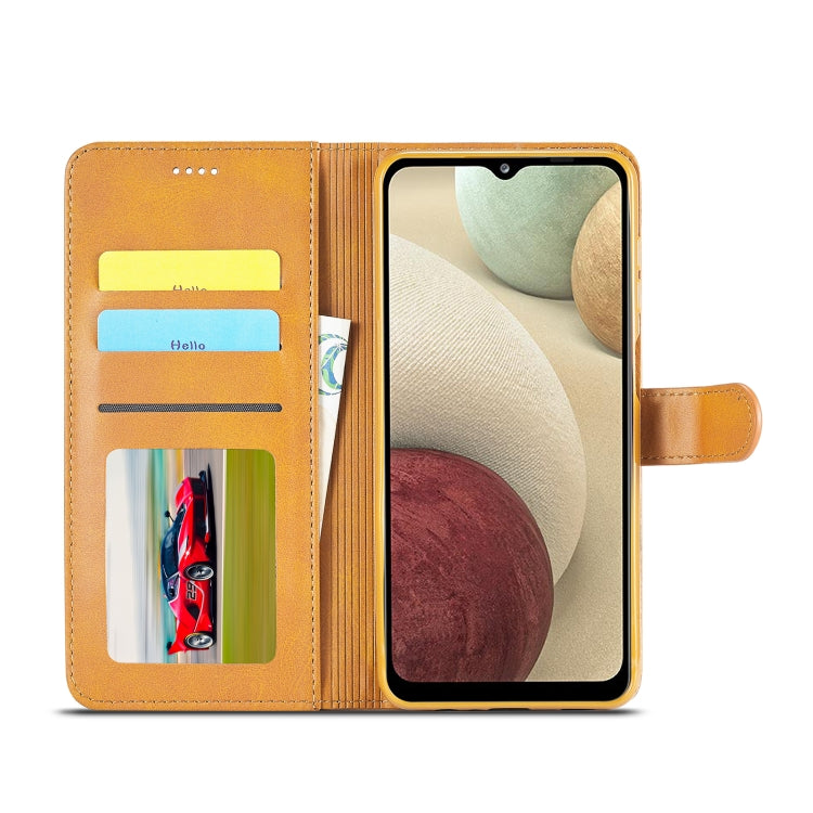 For Samsung Galaxy M53 5G LC.IMEEKE Calf Texture Leather Phone Case