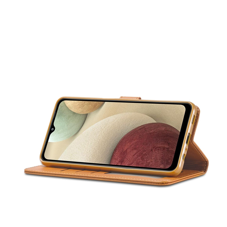 For Samsung Galaxy M53 5G LC.IMEEKE Calf Texture Leather Phone Case