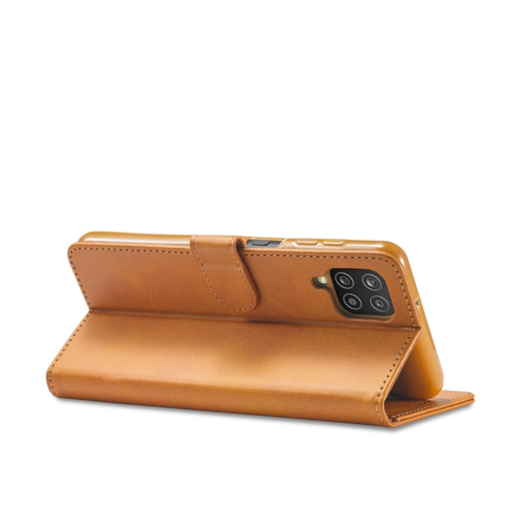 For Samsung Galaxy M53 5G LC.IMEEKE Calf Texture Leather Phone Case
