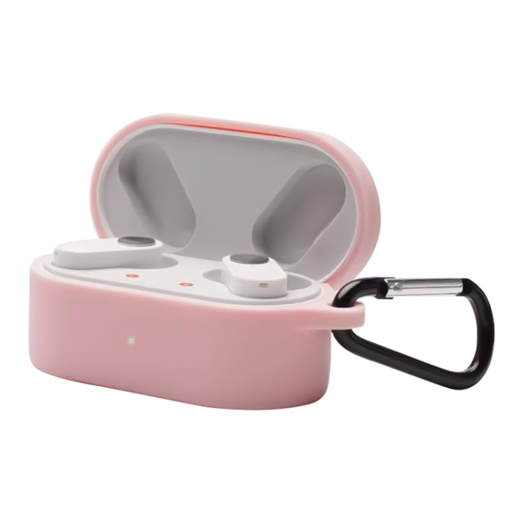 For OnePlus Buds N Wireless Earphone Silicone Protective Case with Hook