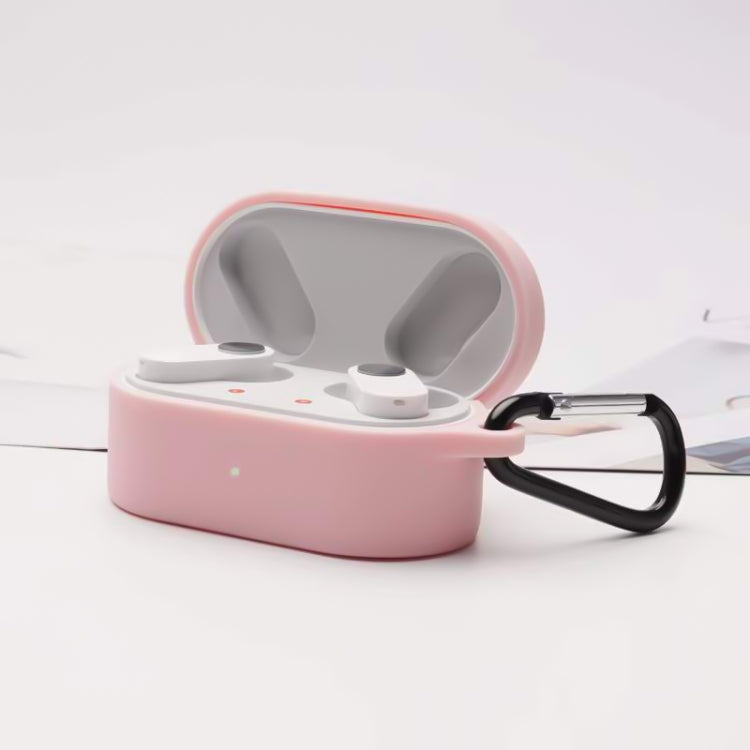 For OnePlus Buds N Wireless Earphone Silicone Protective Case with Hook