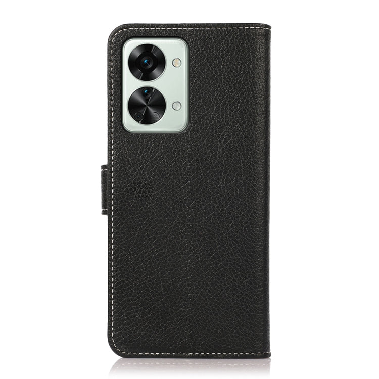 For OnePlus Nord 2T Litchi Texture Horizontal Flip Leather Phone Case