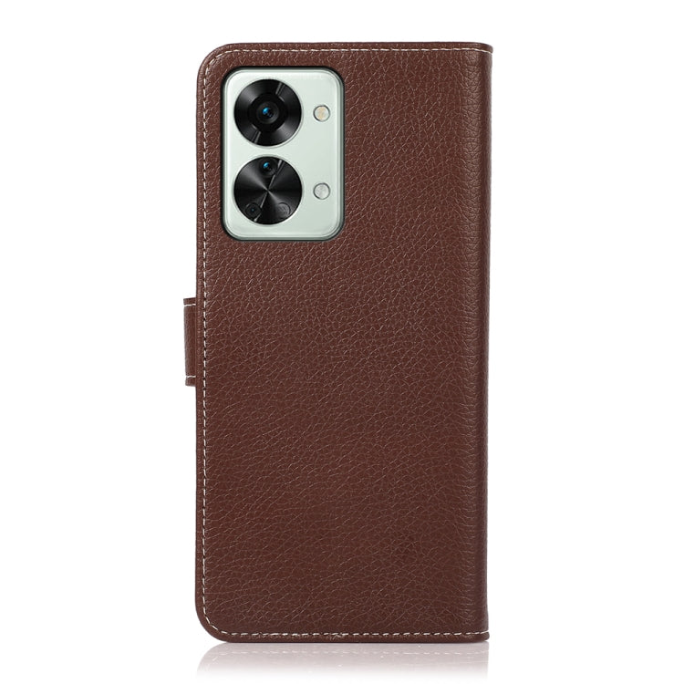For OnePlus Nord 2T Litchi Texture Horizontal Flip Leather Phone Case