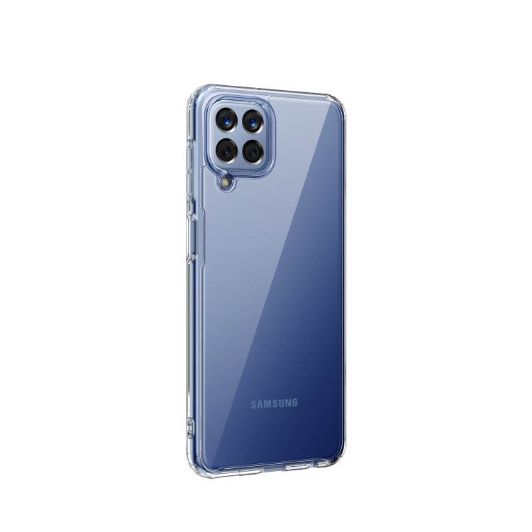 For Samsung Galaxy M33 Ice Crystal PC + TPU Phone Case