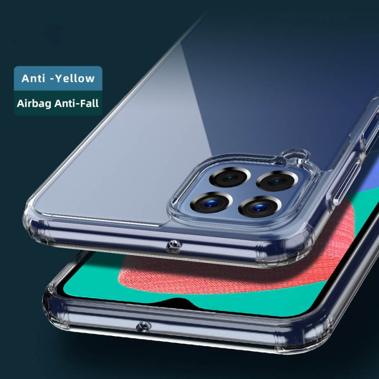 For Samsung Galaxy M33 Ice Crystal PC + TPU Phone Case
