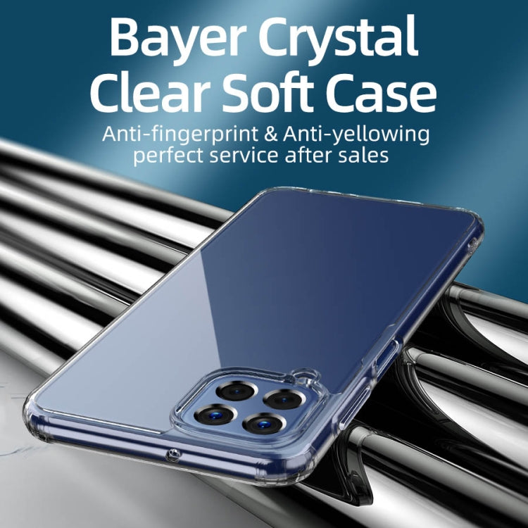 For Samsung Galaxy M33 Ice Crystal PC + TPU Phone Case