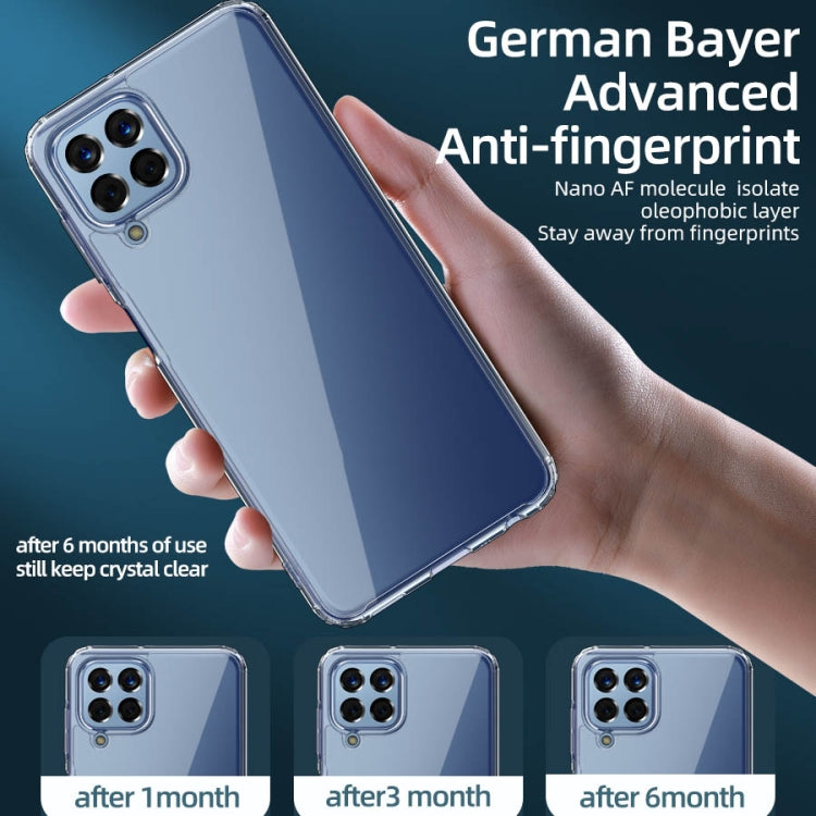 For Samsung Galaxy M33 Ice Crystal PC + TPU Phone Case
