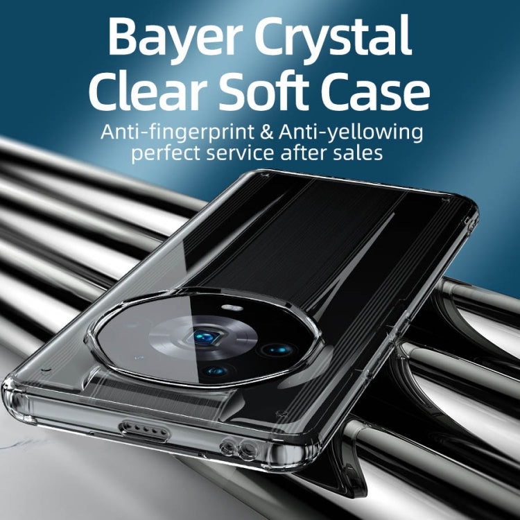 For Honor Magic4 Ultimate 5G Ice Crystal PC + TPU Phone Case