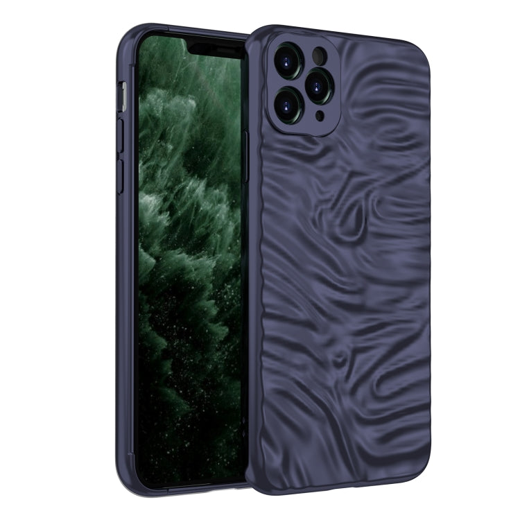 For iPhone 11 Pro Wave Electroplating TPU Phone Case