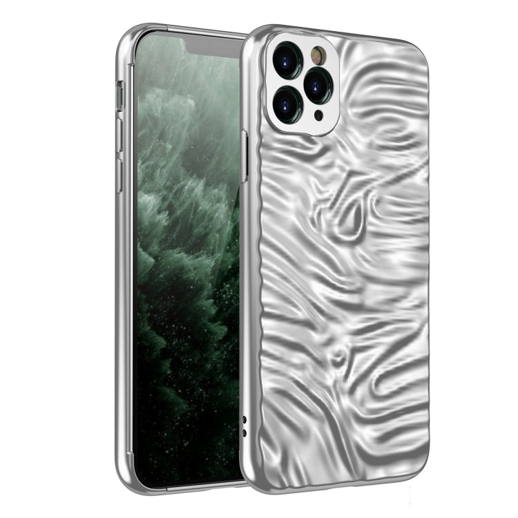 For iPhone 11 Pro Max Wave Electroplating TPU Phone Case