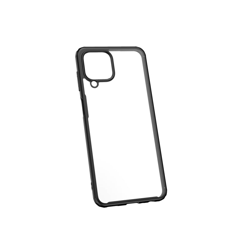 For Samsung Galaxy M33 Four-corner Shockproof TPU + PC Phone Case(Blue)