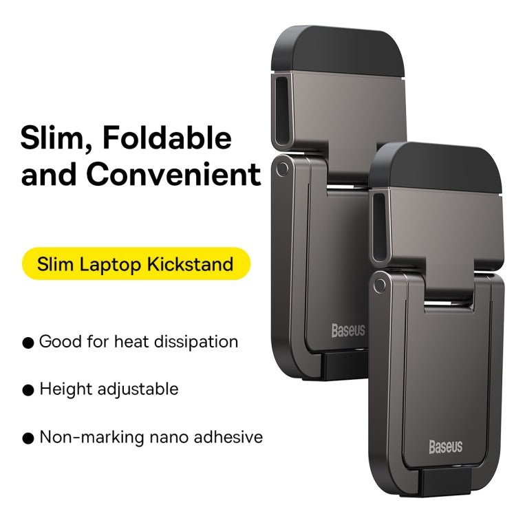 2 PCS / Set Baseus Slim Foldable Laptop Stand