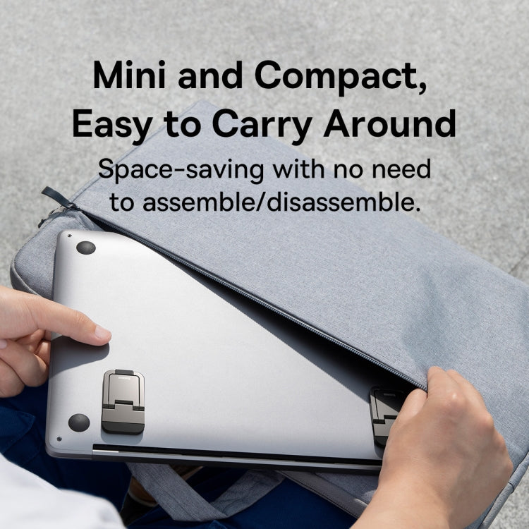 2 PCS / Set Baseus Slim Foldable Laptop Stand