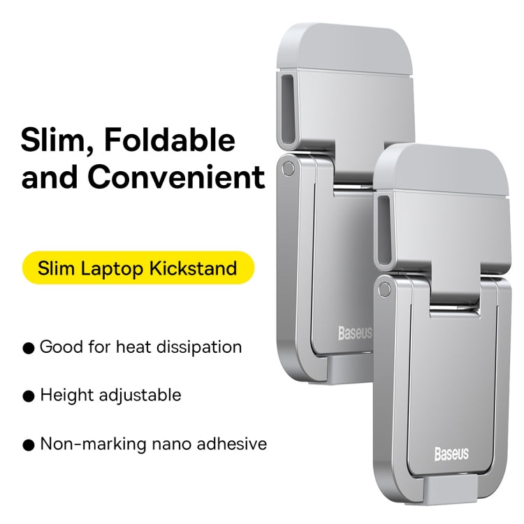 2 PCS / Set Baseus Slim Foldable Laptop Stand