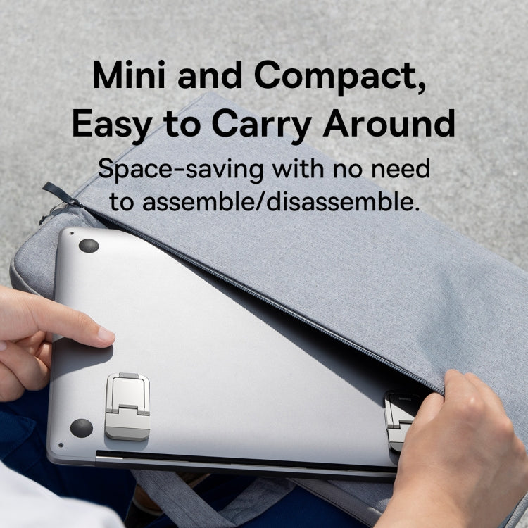 2 PCS / Set Baseus Slim Foldable Laptop Stand