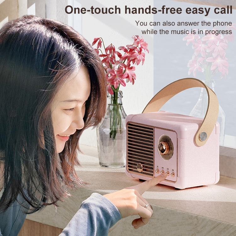 HM11 PLUS Portable HIFI Mini Retro Wireless Bluetooth Speaker