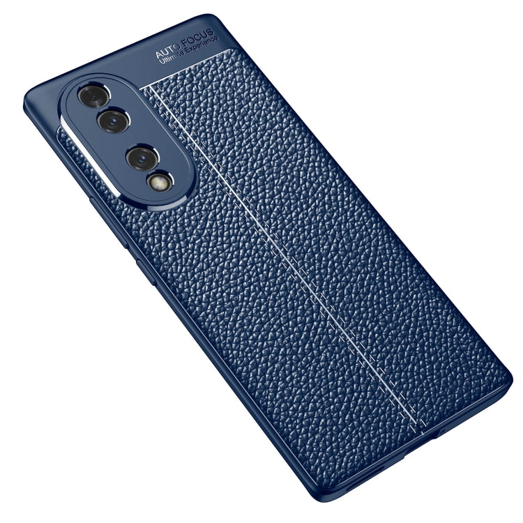 For Honor 70 Litchi Texture Shockproof TPU Phone Case