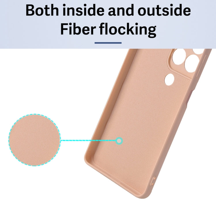For Samsung Galaxy M33 5G Liquid Silicone Skin Feel Shockproof Phone Case with Card Slot