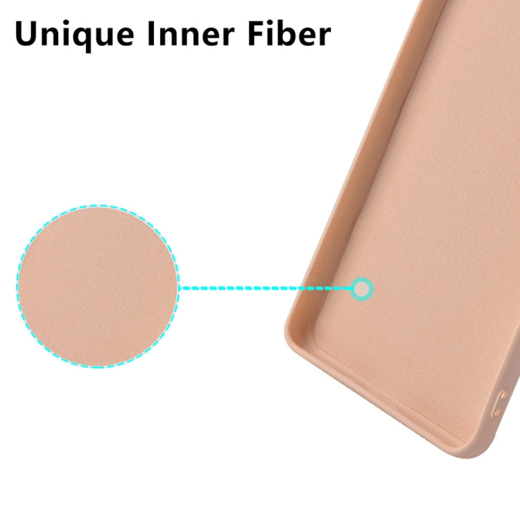 For Samsung Galaxy A53 5G Fine Hole Liquid Silicone Skin Feel Shockproof Phone Case with Card Slot