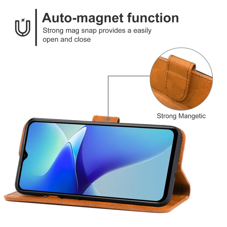 For vivo Y72t Leather Phone Case