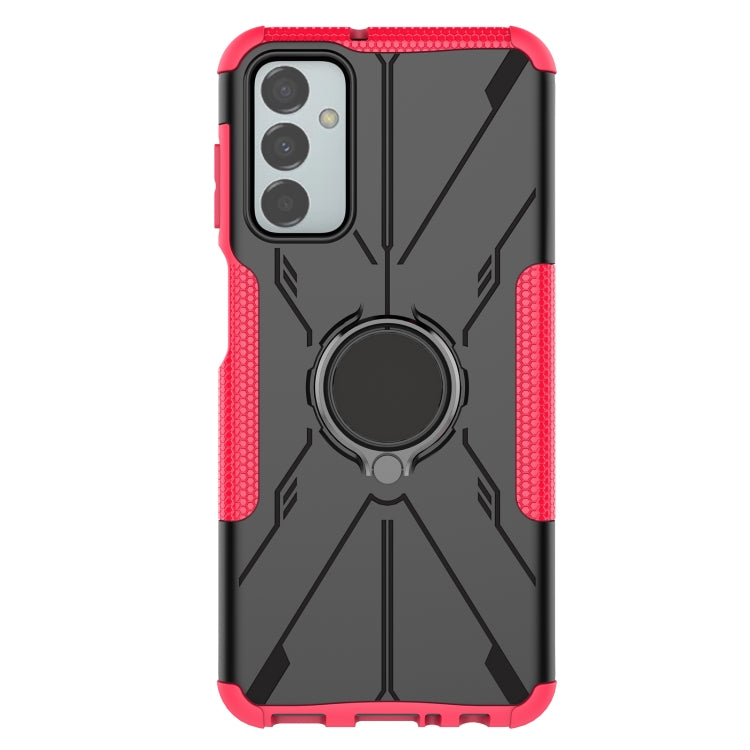 For Samsung Galaxy F23 / M23 5G Armor Bear Shockproof PC + TPU Phone Case with Ring