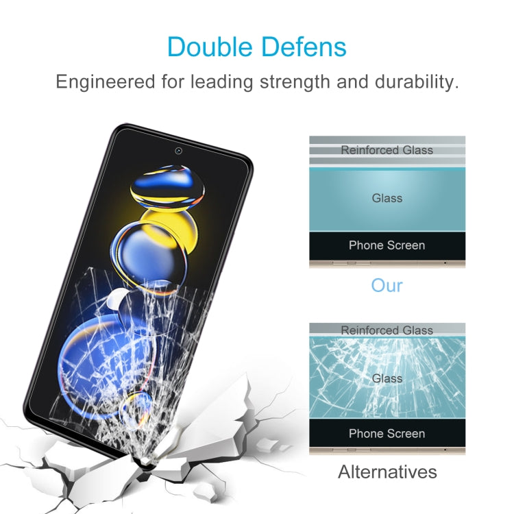 10 PCS 0.26mm 9H 2.5D Tempered Glass Film For Xiaomi Redmi Note 11T Pro/11T Pro+/11T Pro+ Astro Boy Limited Edition/Poco X4 GT