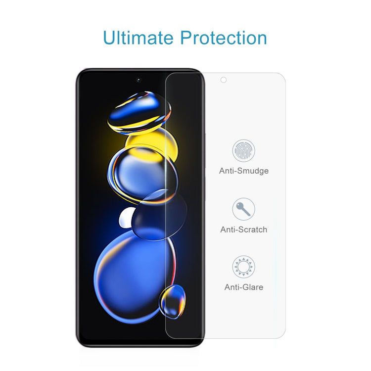 50 PCS 0.26mm 9H 2.5D Tempered Glass Film For Xiaomi Redmi Note 11T Pro/11T Pro+/11T Pro+ Astro Boy Limited Edition/Poco X4 GT