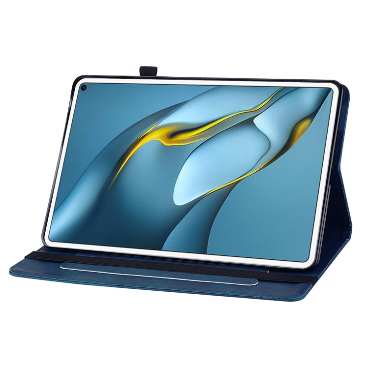 For Huawei MatePad Pro 10.8 2021 / 2018 Skin Feel Solid Color Zipper Leather Tablet Case