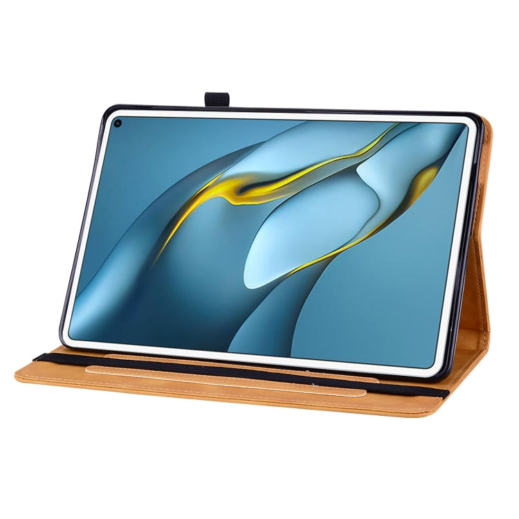 For Huawei MatePad Pro 10.8 2021 / 2018 Skin Feel Solid Color Zipper Leather Tablet Case