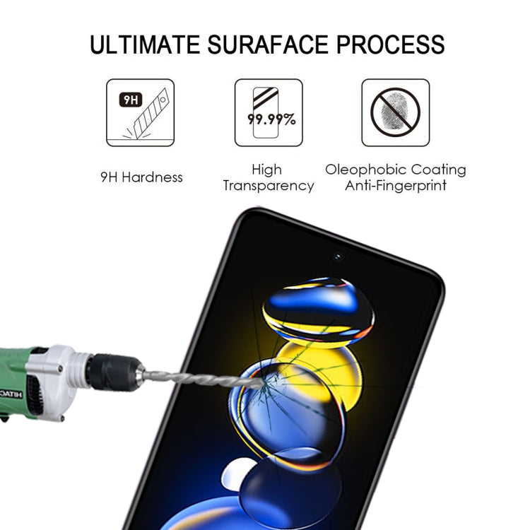 Full Glue Cover Screen Protector Tempered Glass Film For Xiaomi Redmi Note 11T Pro/11T Pro+/11T Pro+ Astro Boy Limited Edition/Poco X4 GT
