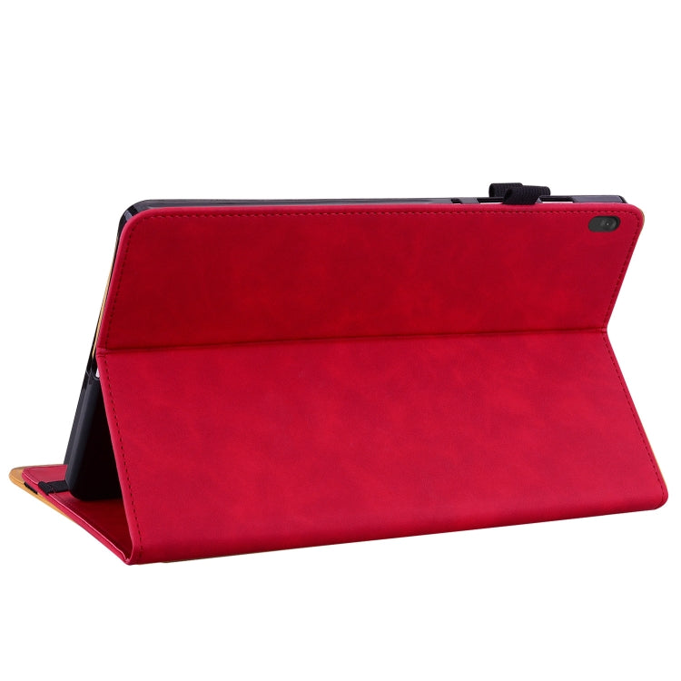 For Lenovo Tab M10 TB-X605 Skin Feel Solid Color Zipper Leather Tablet Case