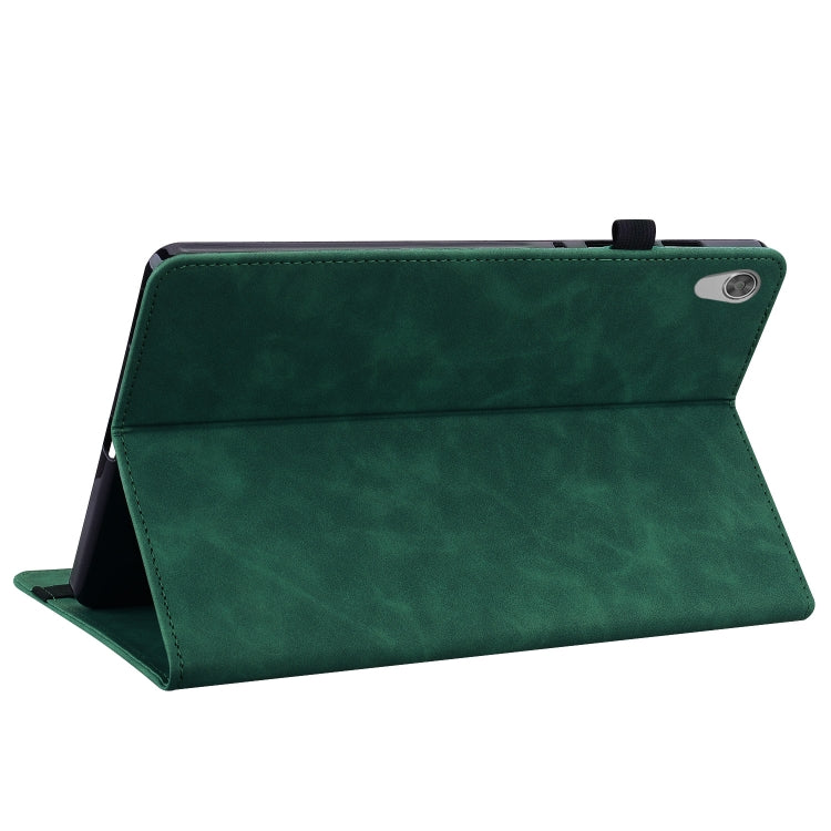 For Lenovo Tab M8 HD TB-8505F Skin Feel Solid Color Zipper Leather Tablet Case
