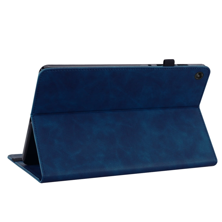 For Lenovo Tab M10 Plus 10.6 3rd Gen 2022 Skin Feel Solid Color Zipper Leather Tablet Case