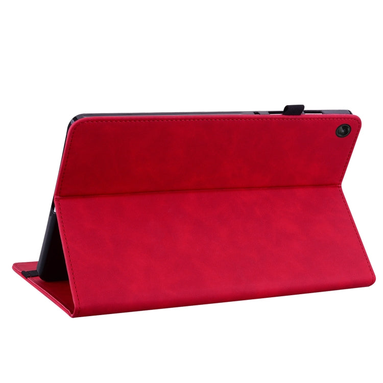 For Lenovo Tab M10 Plus 10.6 3rd Gen 2022 Skin Feel Solid Color Zipper Leather Tablet Case