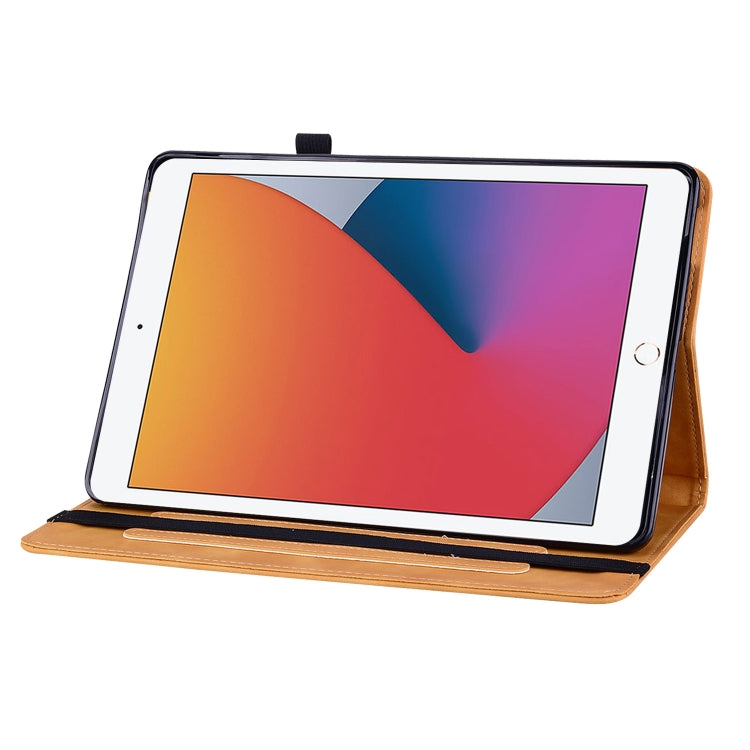 Skin Feel Solid Color Zipper Smart Leather Tablet Case For iPad 10.2 2021 / 2020 / 2019 / Air 10.5 2019