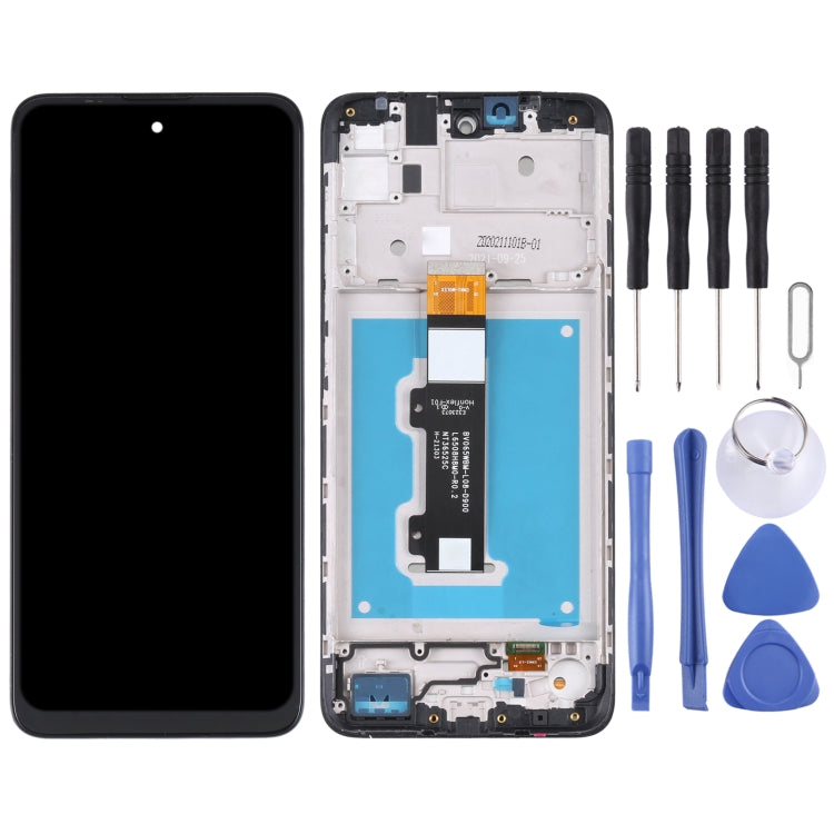 TFT LCD Screen for Motorola Moto E40 / E30 Digitizer Full Assembly with Frame