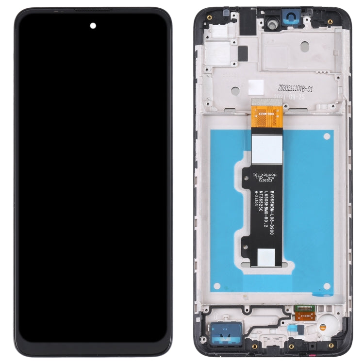 TFT LCD Screen for Motorola Moto E40 / E30 Digitizer Full Assembly with Frame