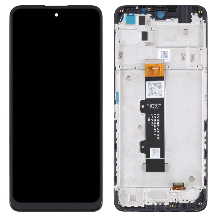 TFT LCD Screen for Motorola Moto G22 Digitizer Full Assembly with Frame