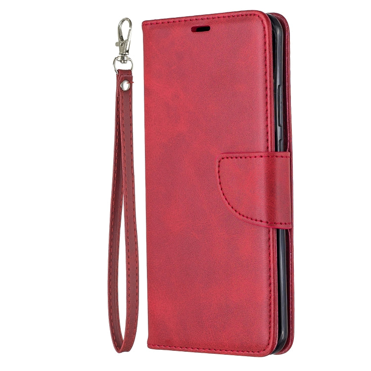 For Huawei P40 Pro Retro Lambskin Texture Pure Color Horizontal Flip PU Leather Case with Holder & Card Slots & Wallet & Lanyard