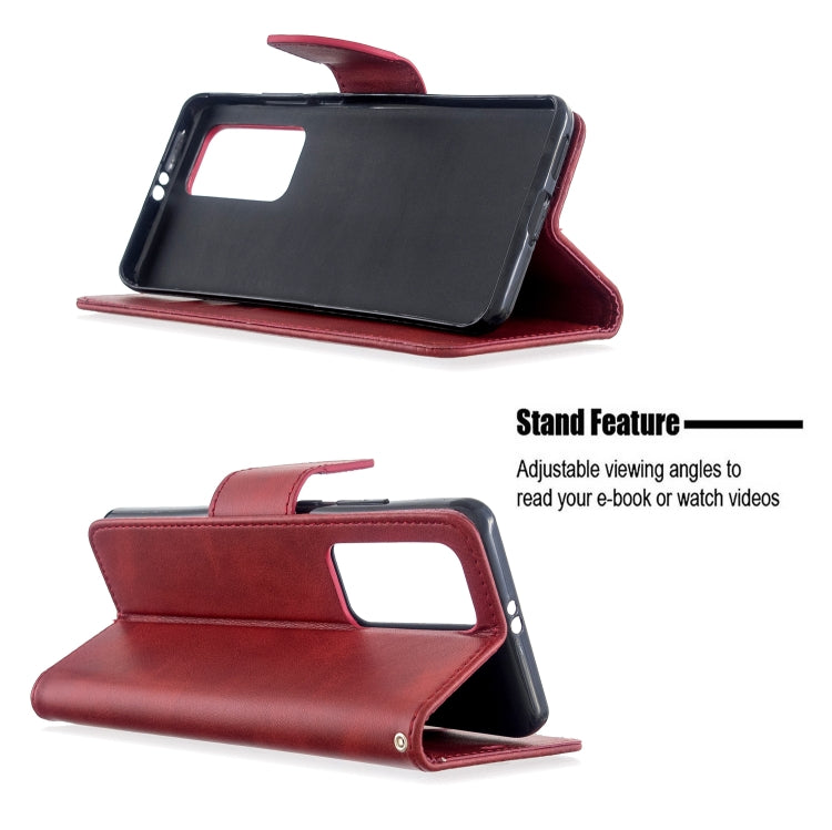 For Huawei P40 Pro Retro Lambskin Texture Pure Color Horizontal Flip PU Leather Case with Holder & Card Slots & Wallet & Lanyard