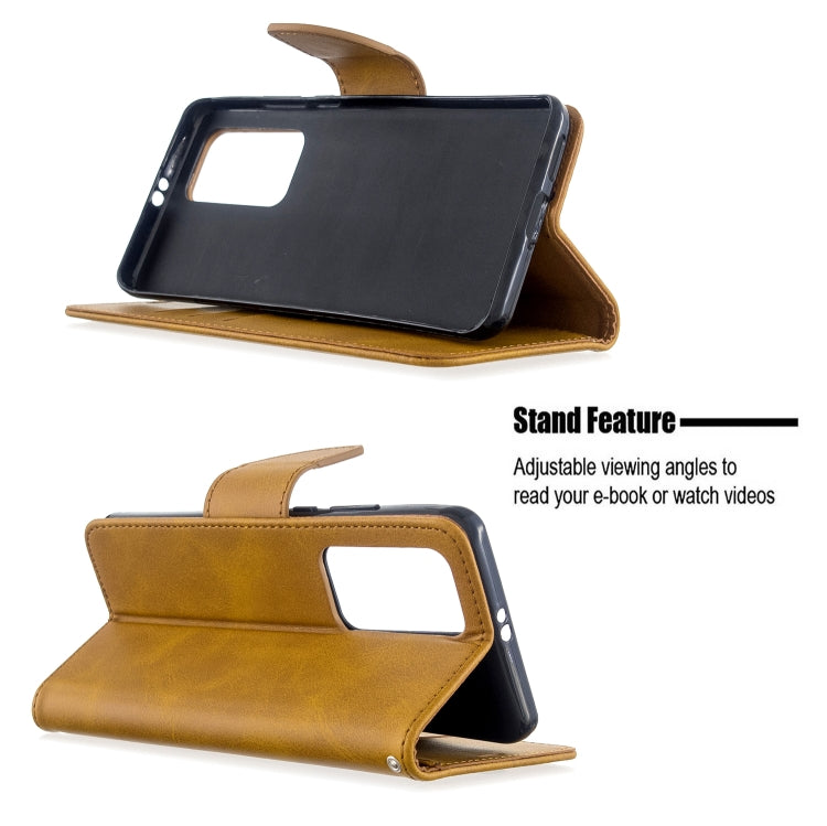 For Huawei P40 Pro Retro Lambskin Texture Pure Color Horizontal Flip PU Leather Case with Holder & Card Slots & Wallet & Lanyard