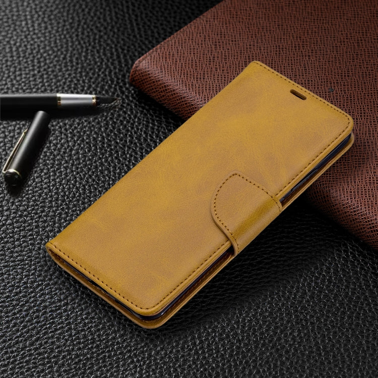 For Huawei P40 Pro Retro Lambskin Texture Pure Color Horizontal Flip PU Leather Case with Holder & Card Slots & Wallet & Lanyard