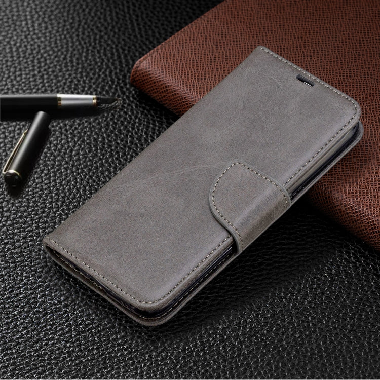 For Galaxy A01 Retro Lambskin Texture Pure Color Horizontal Flip PU Leather Case with Holder & Card Slots & Wallet & Lanyard